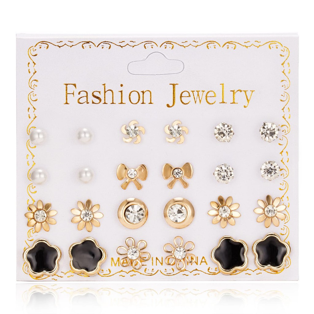 ★ODS★  Anting FA51 Earrings SET  Import Model Wanita