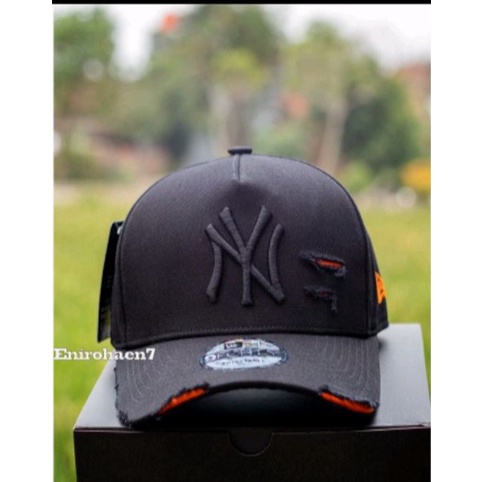 Topi Premium Topi NY Topi MLB Cap / NY Cap Mini font / Topi Baseball Korea Unisex Cap Bordir Casual Hat