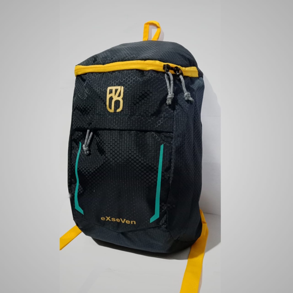 Tas lipat Ransel pria Exseven Ransel Punggung Waterproof 001-Exseven Tas pria Tas mudik 15liter