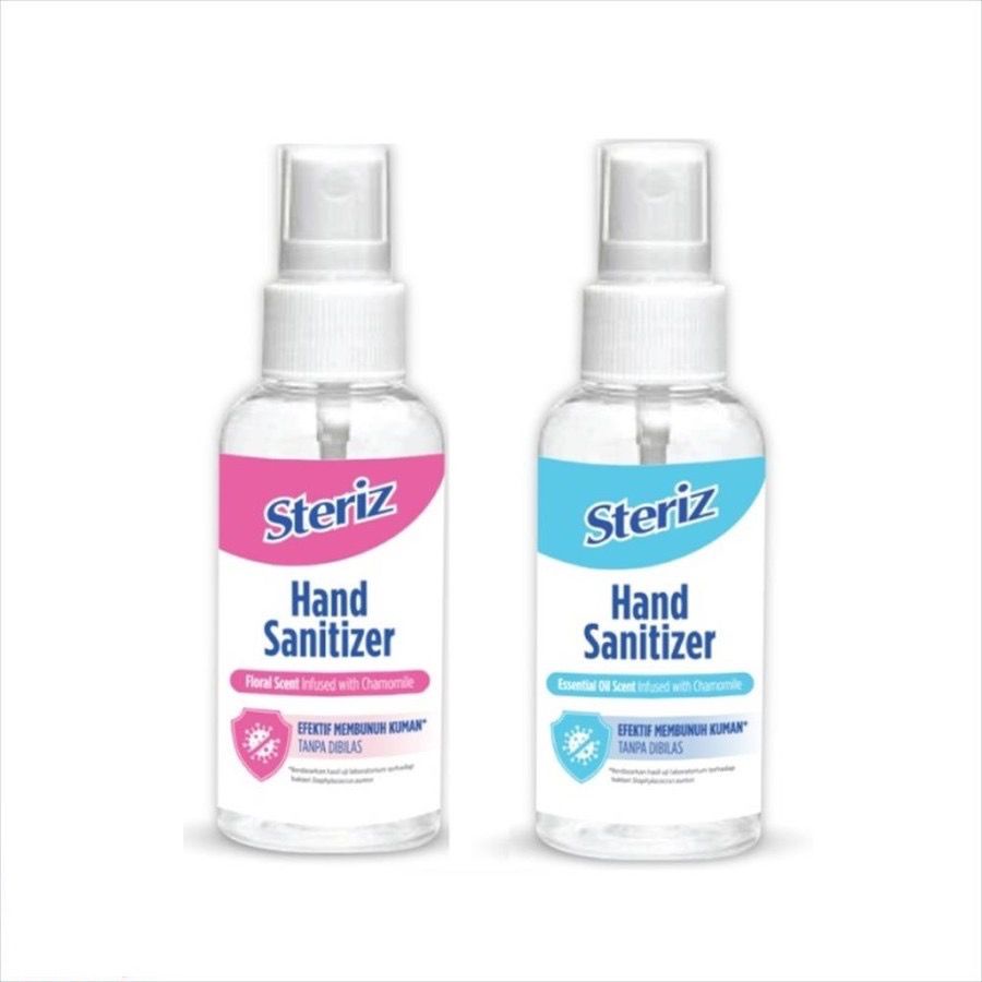 Steriz Hand Sanitizer Antiseptic Multifungsi 60 ml / Cairan anti septik