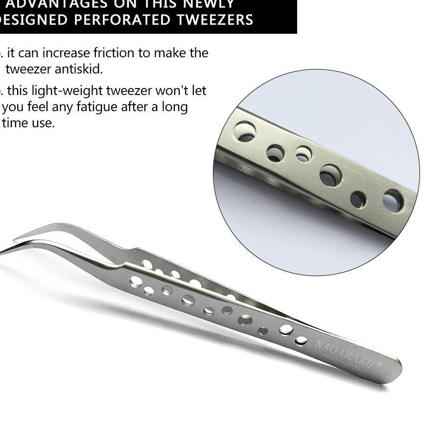 Nagaraku Tweezers / Pinset Nagaraku Bolong ➦