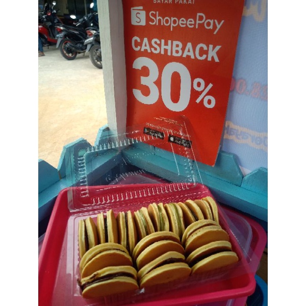 

Mini Dorayaki per pack isi 14 pcs