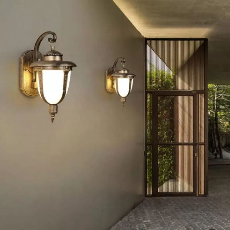 Lampu Dinding Outdoor Lampu Tempel