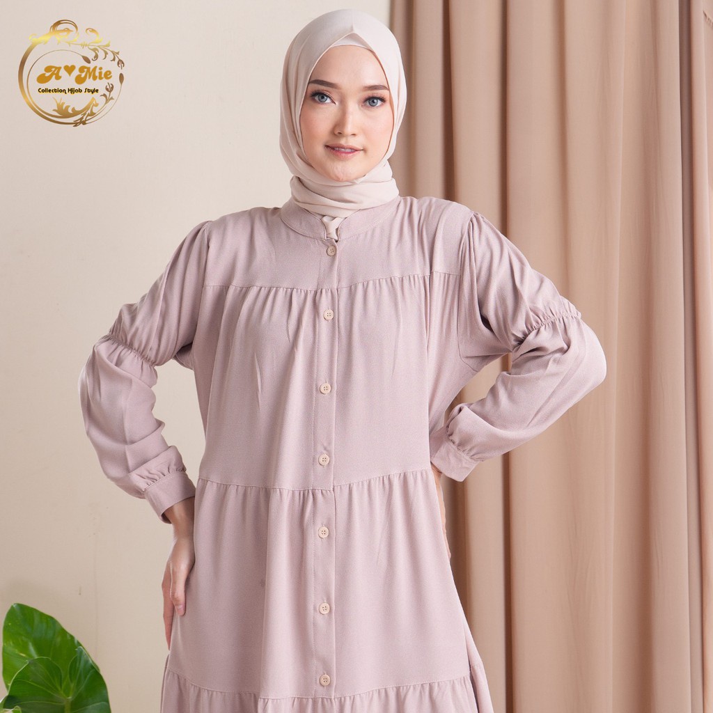 gamis modern / gamis syanaz 9007