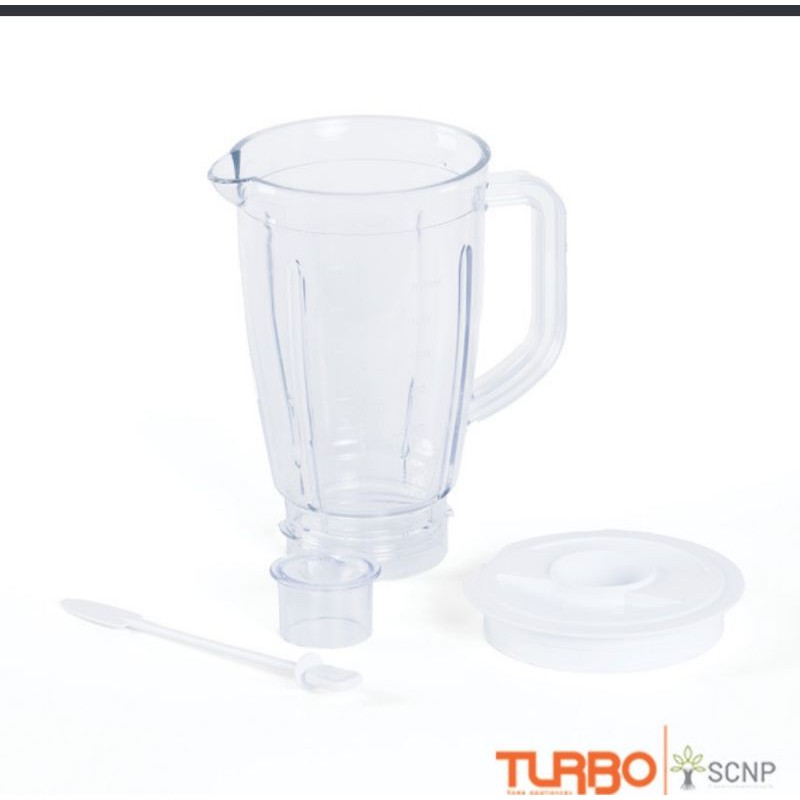 Turbo Plastic Jar 2 Liter ( Tabung Blender Plastik ) - SHM 0199 ORIGINAL