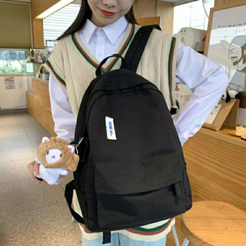 Trygo.id / Aksara - Tas Ransel Laptop Remaja Tas Ransel Pria Wanita