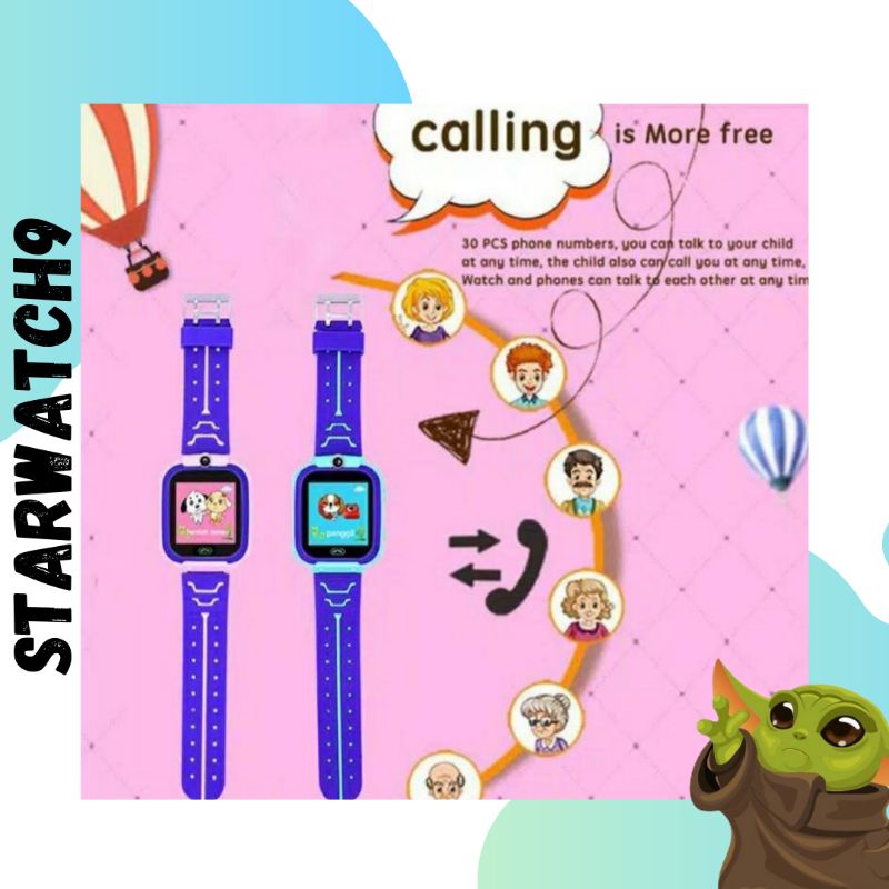 Jam Tangan Imo W16 Lumin Smartwatch Anak Gps Tracker Bisa Teleponan Voice Note-Z5 BIASA