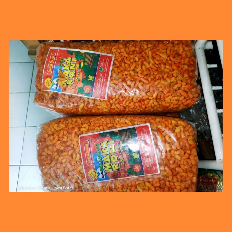 

Makaroni dua saudara satu ball isi 2,5kg / grosir makanan ringan