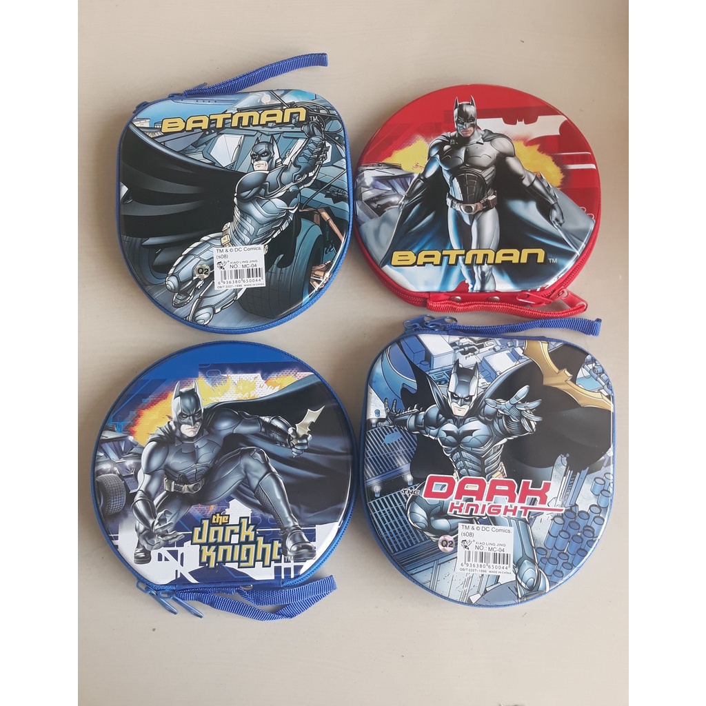 

TEMPAT PENYIMPAN CD, TM & DC COMICS (S08)MOTIF BATMAN, DARK KNIGHT, THE DANK KNIGHT