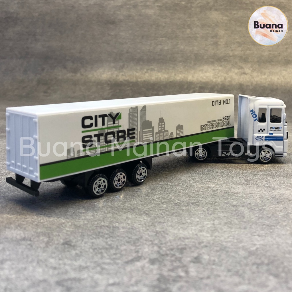 DIECAST CITY TRUCK TEMA KONSTRUKSI TENTARA PEMADAM HY521 MOBIL TRUK