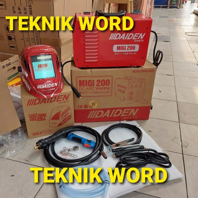 Mesin Las Daiden Migi 200 Mesin Las Co2 Daiden Inverter Daiden Mig 200