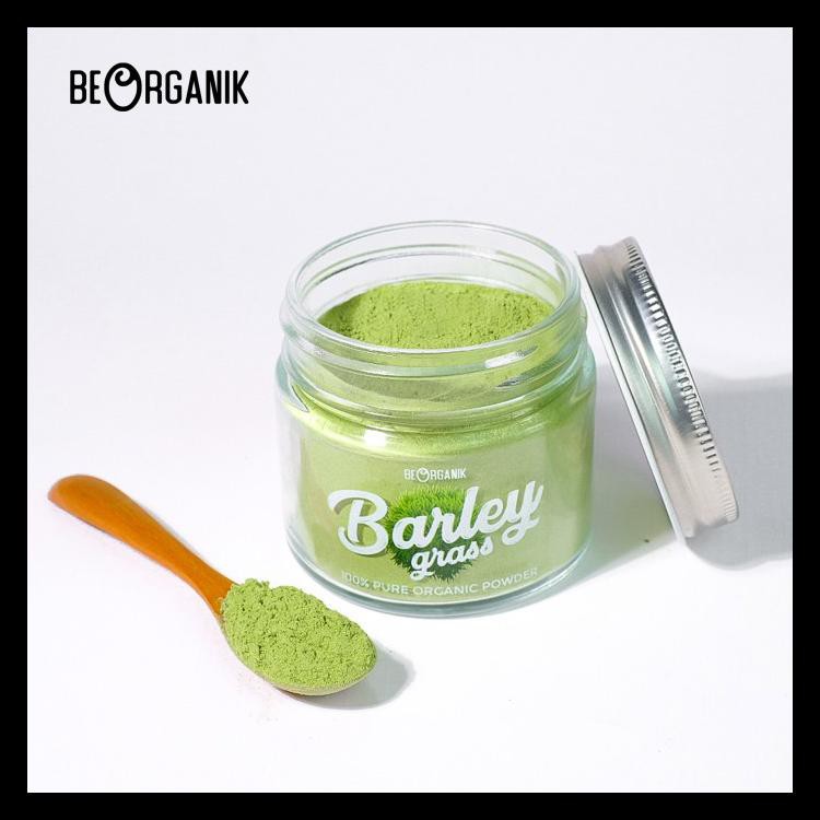 

New Beorganik Barley Grass Powder / Rumput Barley Bubuk 50Gr