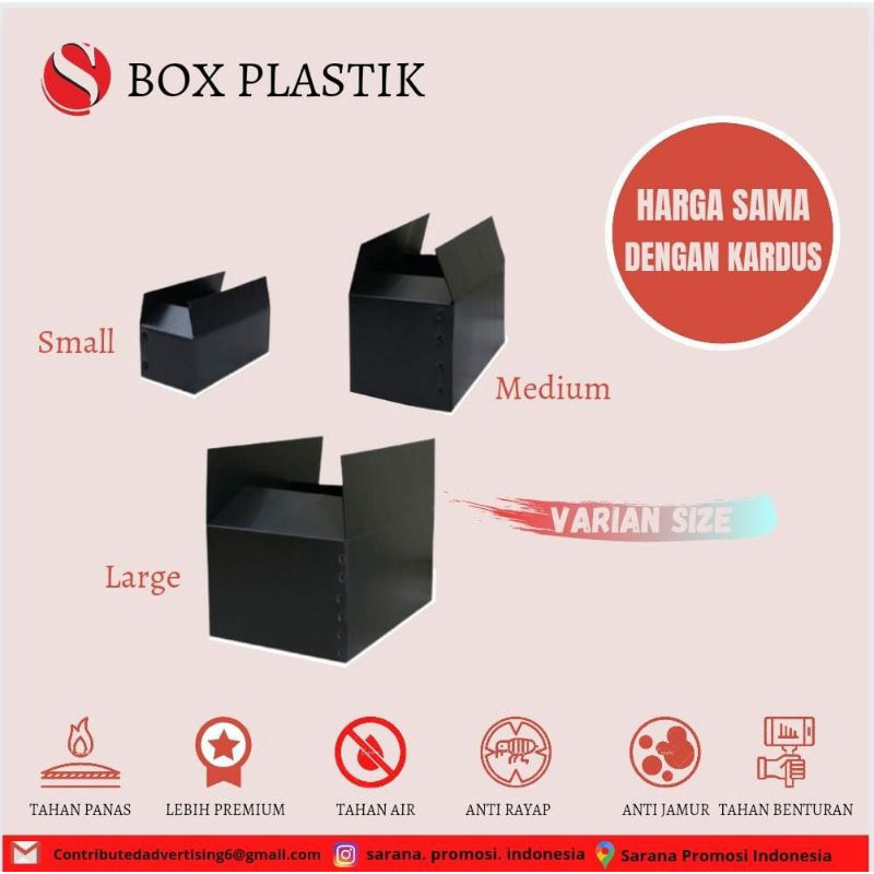 box packing plastik uk.60x30x40 / box kardus packing tahan air dan awet-2