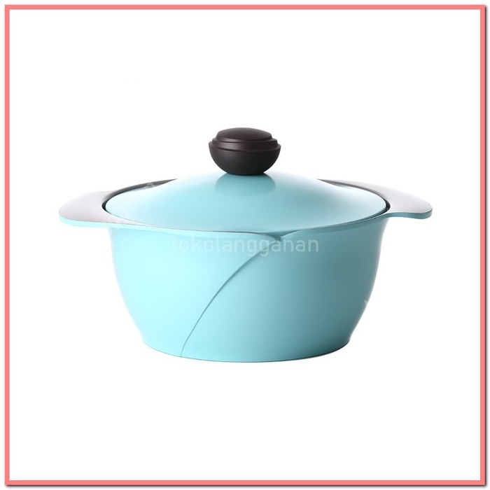 Chef Topf 28 Cm Panci Casserole - Biru Aqua