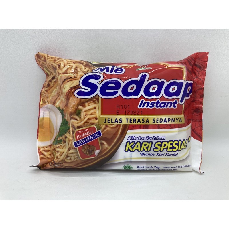 

[ISI 5BIJI] Mie Sedaap Kari Special 76g