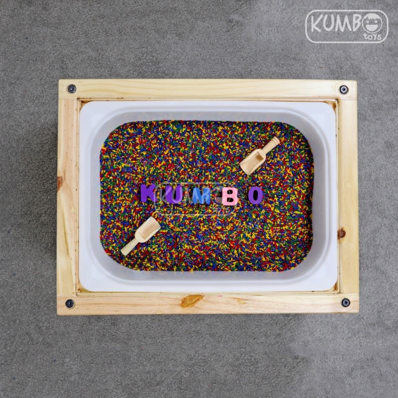 Meja Sensory Meja Belajar Montessori Table