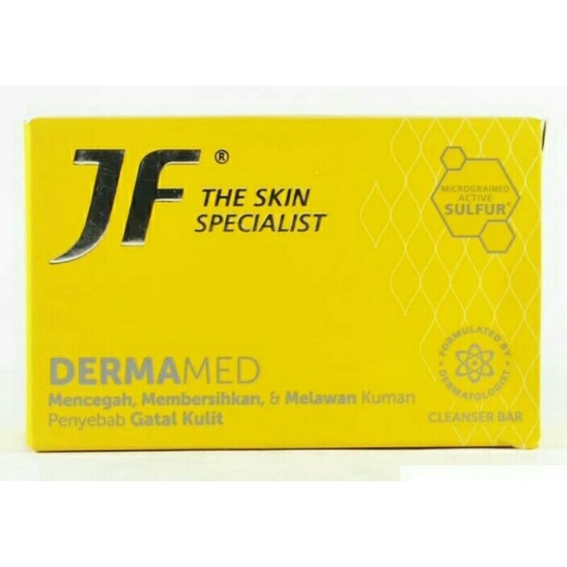 JF SULFUR DERMAMED ORIGINAL / SABUN UNTUK GATAL DIKULIT