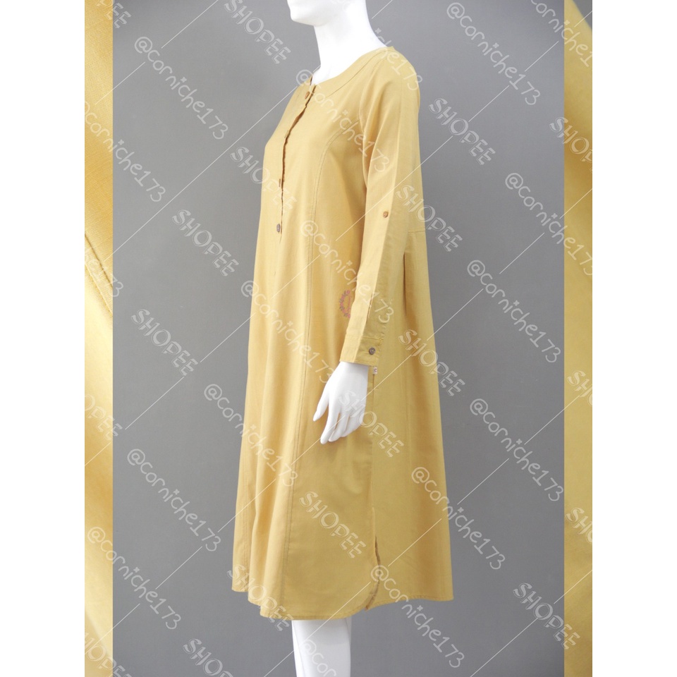 Corniche Namira Dress Yellow - TP501480