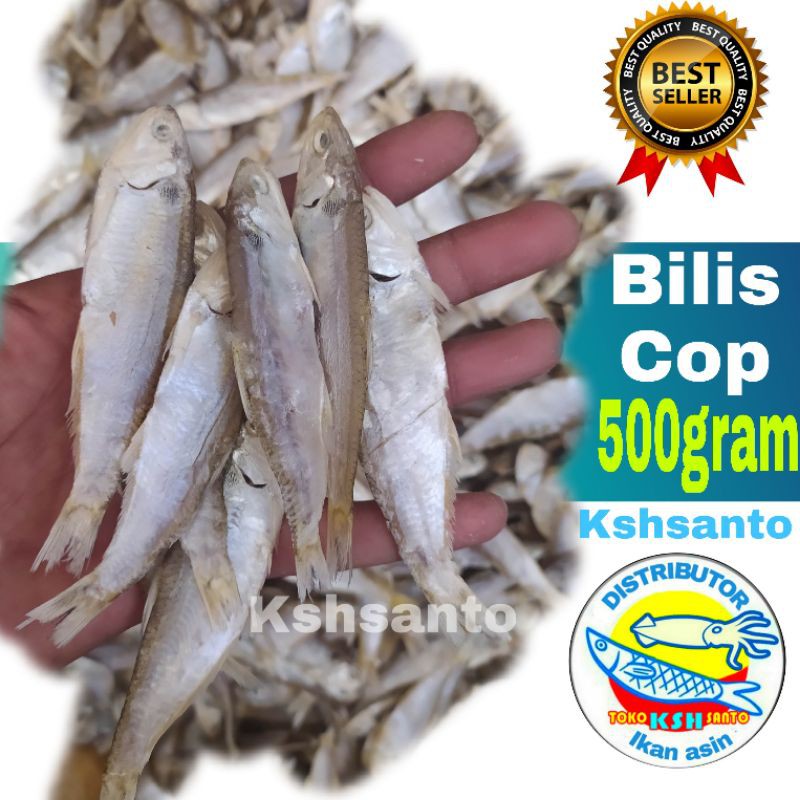 

Ikan asin Bilis cop-500gram