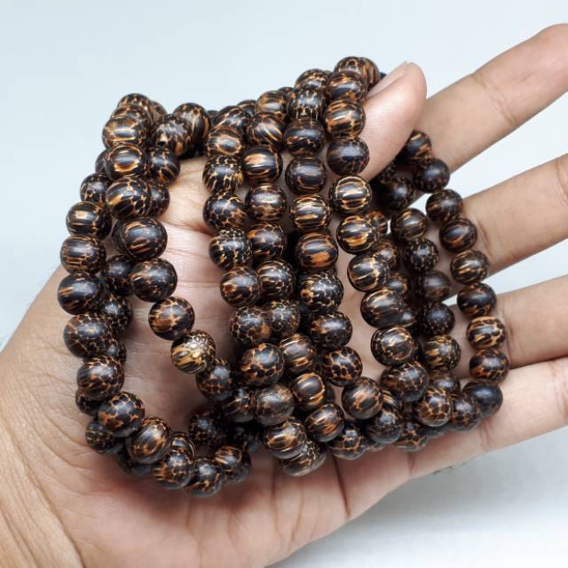 Gelang Kayu Liwung Macan Super 8mm / Gelang Liwung CLW