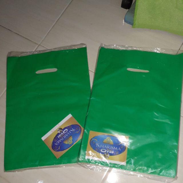 ( Isi 50 Lembar ) Kantong Kresek Olshop / Plastik Olshop Warna / Plastik Hd Pond Oval Uk 25x35