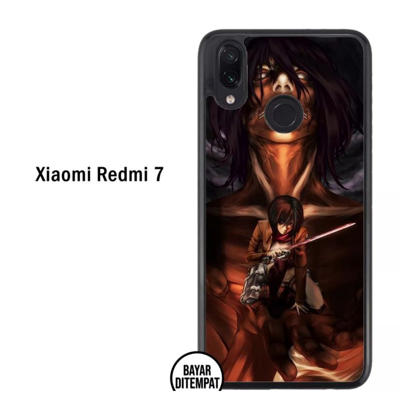 SHOWCASE CASE XIAOMI REDMI 7 DESIGN AESTHETIC ANIME SERIES