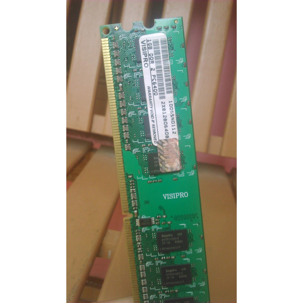 Memory RAM 1 Gb DDR2 Visipro PC6400