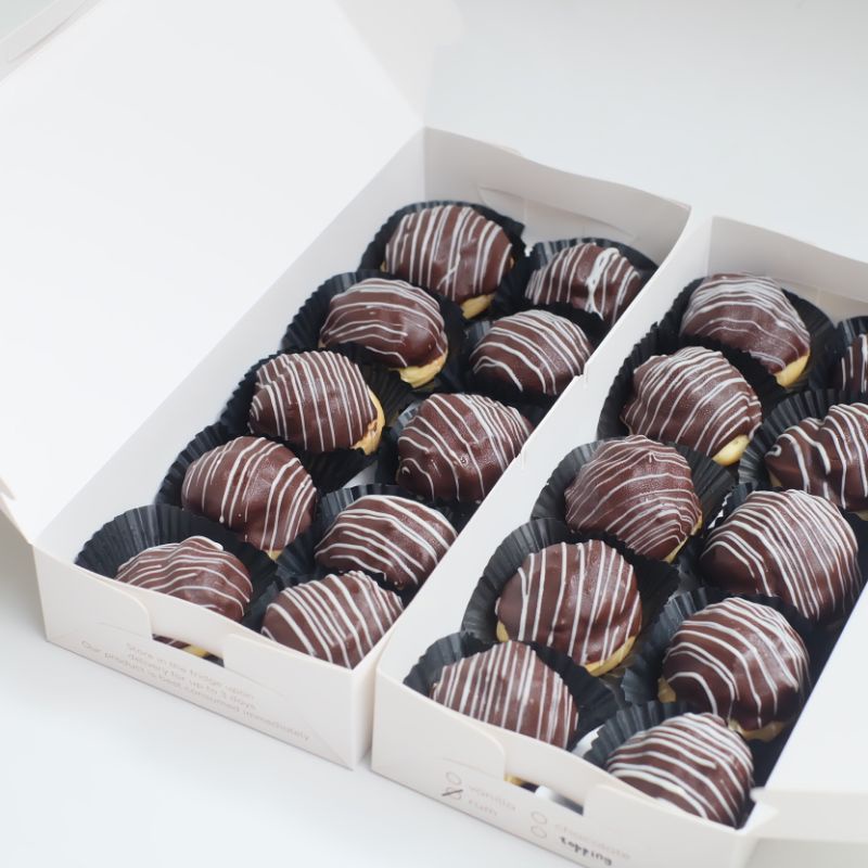 

Soes/Choux Topping Isi 10 pcs