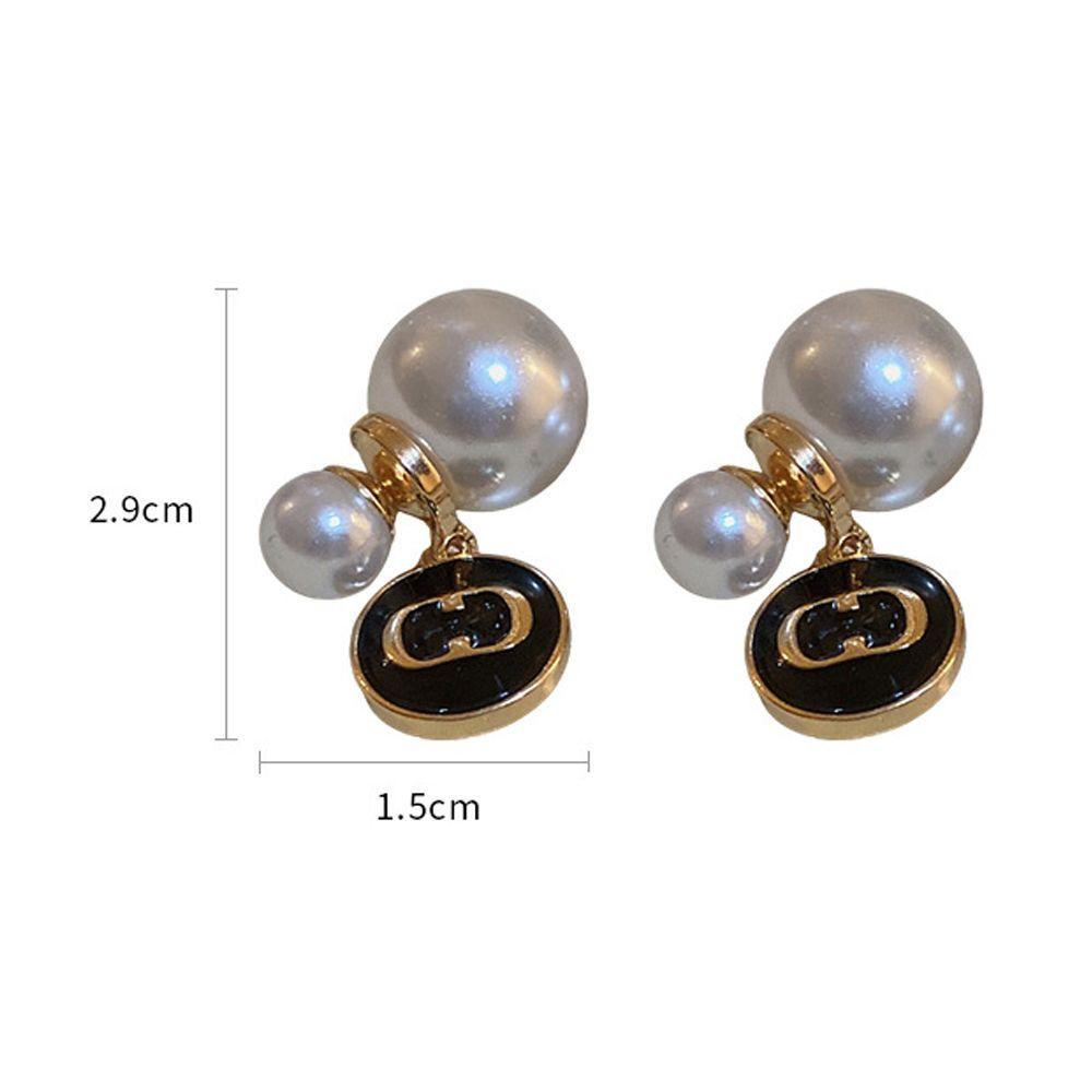 Needway Wanita Anting Menjuntai Mutiara Vintage Manis Untuk Gadis Temperamen Drop Earrings