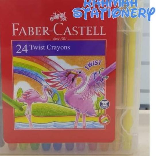 

Best Seller!!Twist Crayon 24 warna faber castell / crayon putar