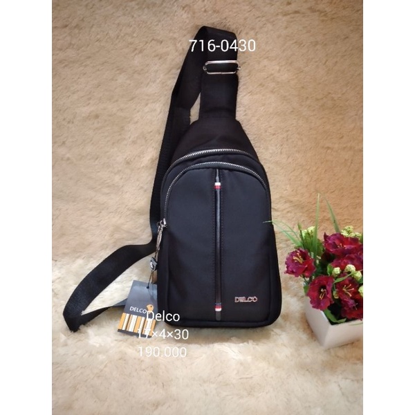 tas selempang punggung delco 430
