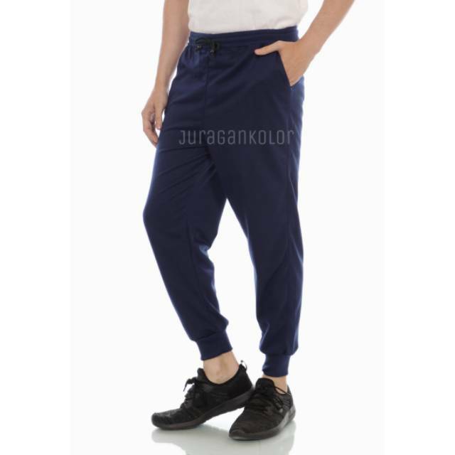 Celana Panjang Jogger Pria Casual Polos Baby Terry Joger Pants