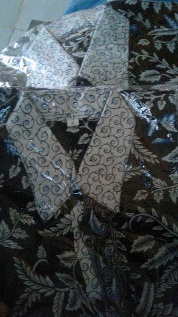 Batik Couple Keluarga Sania Ruffle Ori Ndoro Jowi Dnt Blarakbiru