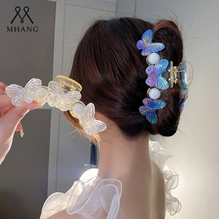 Jual Klip Jepit Rambut Model Kupu Kupu Hiu Kupu Kupu Aksen Mutiara Imitasi Untuk Wanita