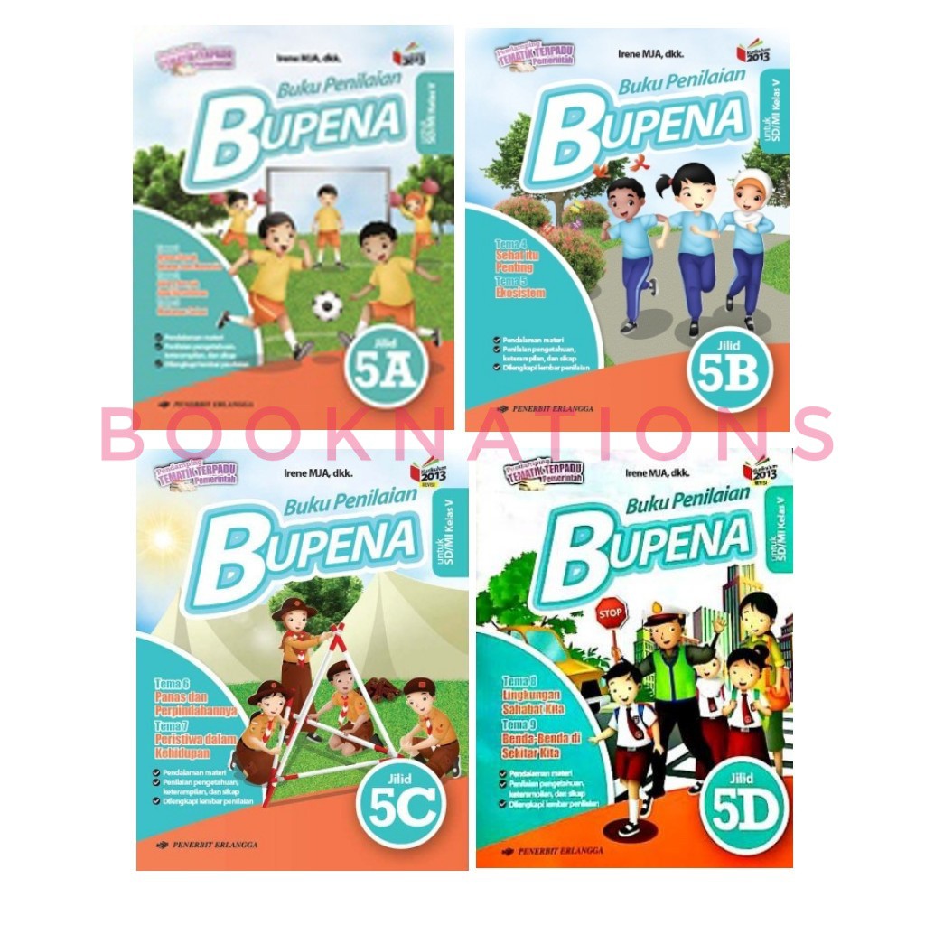 BUKU BUPENA ERLANGGA KELAS 5 SD