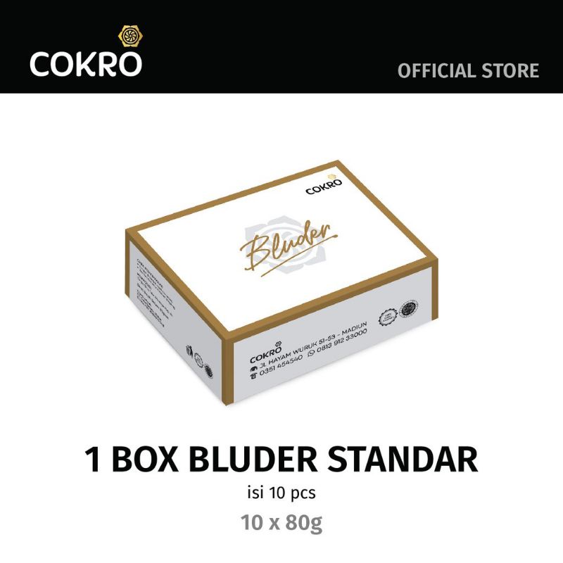 

Bluder Cokro Single Campur Rasa Standart 1 Box isi 10