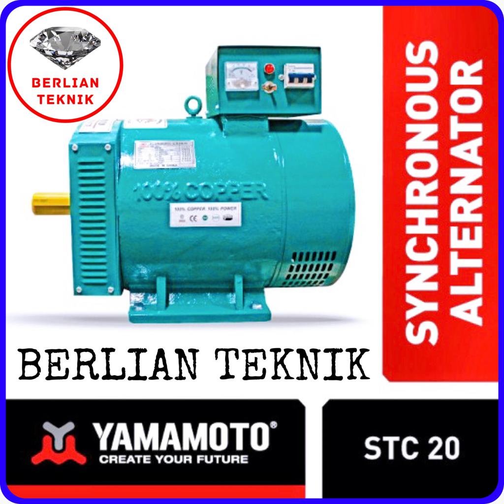 Dinamo Alternator Tembaga Yamamoto STC 20 KW 3 Phase