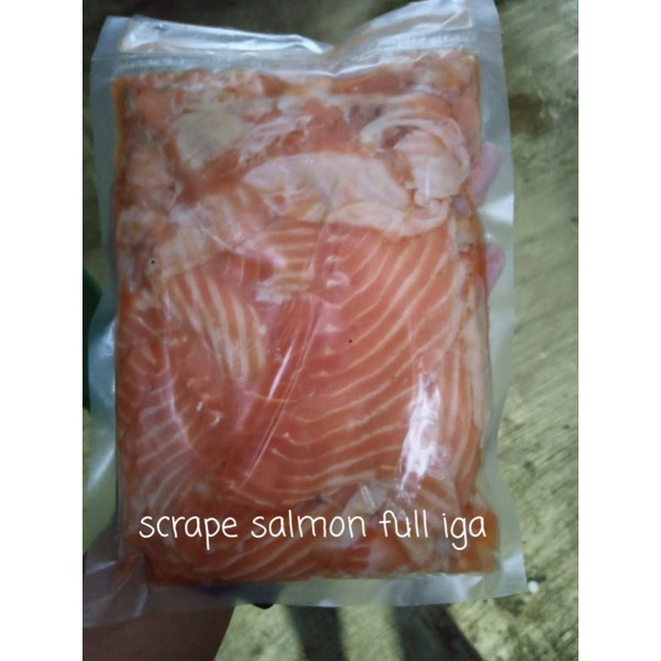 

scrape salmon full iga