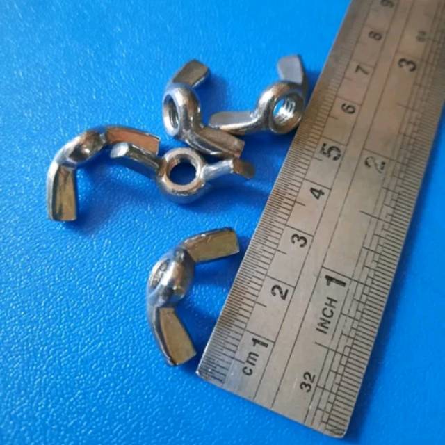 Mur kuping / mur kupu kupu 10 stainless