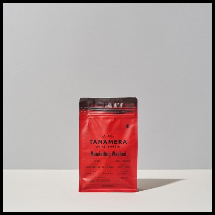 

Kopi Arabika Tanamera Coffee Sumatera: Mandailing Washed 250G
