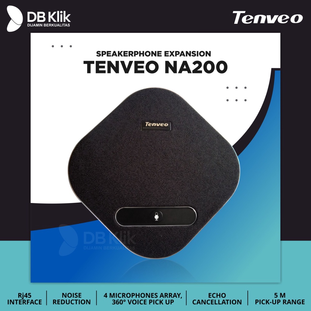 Speakerphone Expansion TENVEO NA200 Portable - Tenveo TEVO-NA200T