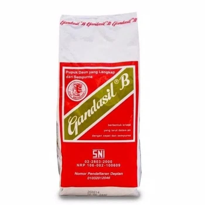 

Unik Pupuk buah & bunga GANDASIL B untuk penyubur bunga dan buah 100gram Diskon