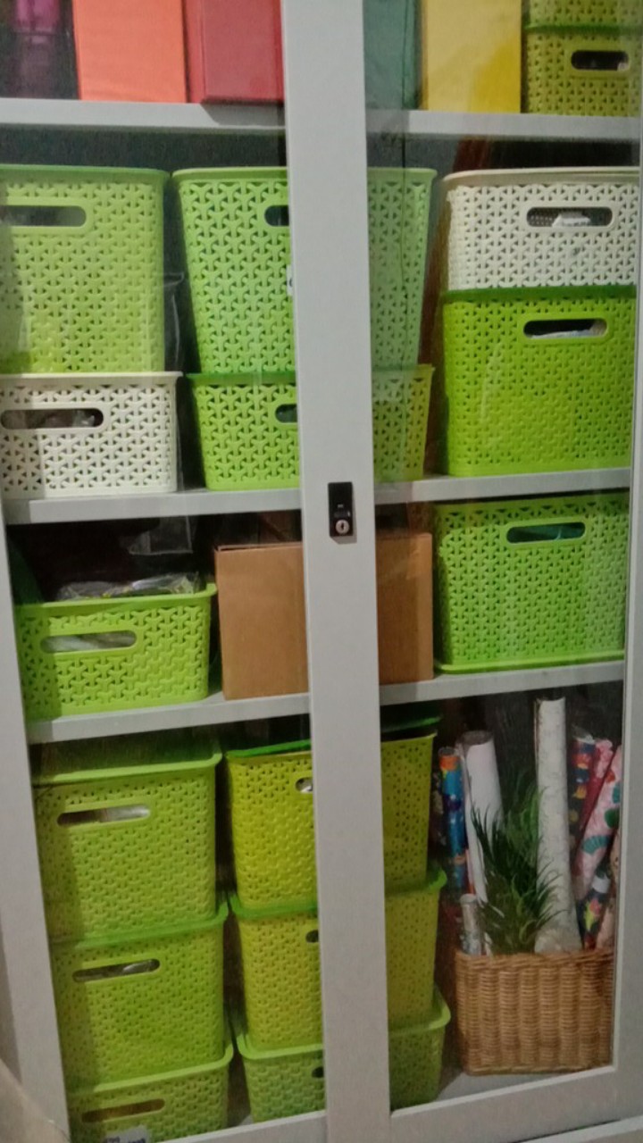 Shinpo Keranjang Plastik Serbaguna Dengan Tutup Sip 257