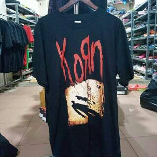  KAOS  BAND KORN BUILT  UP  Shopee Indonesia