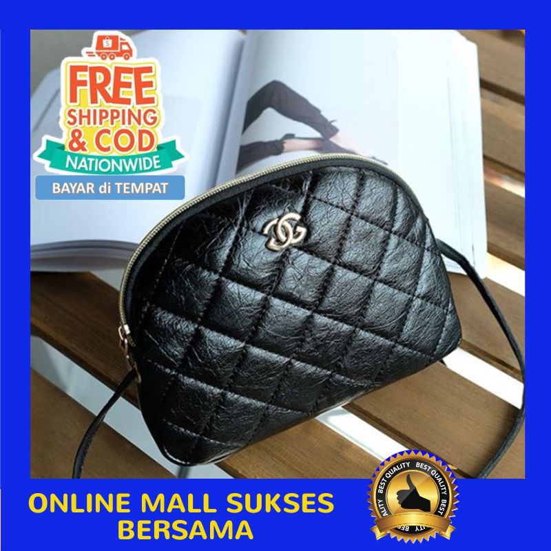 OMSB TAS SELEMPANG CHANN*L SOLO SLING BAG JENNIE MURAH IMPORT BATAM
