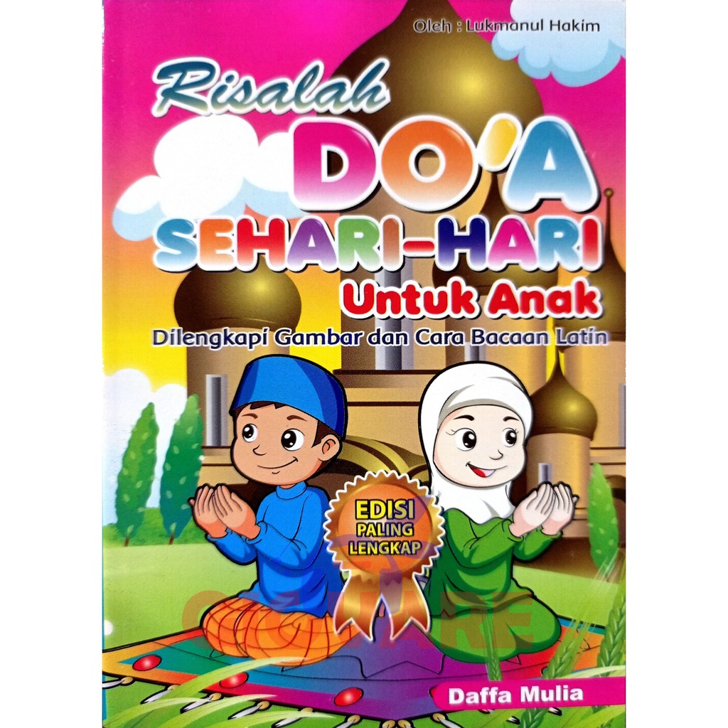 BUKU RISALAH DOA SEHARI-HARI UNTUK ANAK | EDISI PALING LENGKAP | DUMAI | buku doa anak