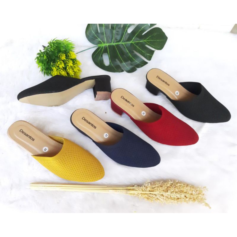 Desantos rajut sendal wanita