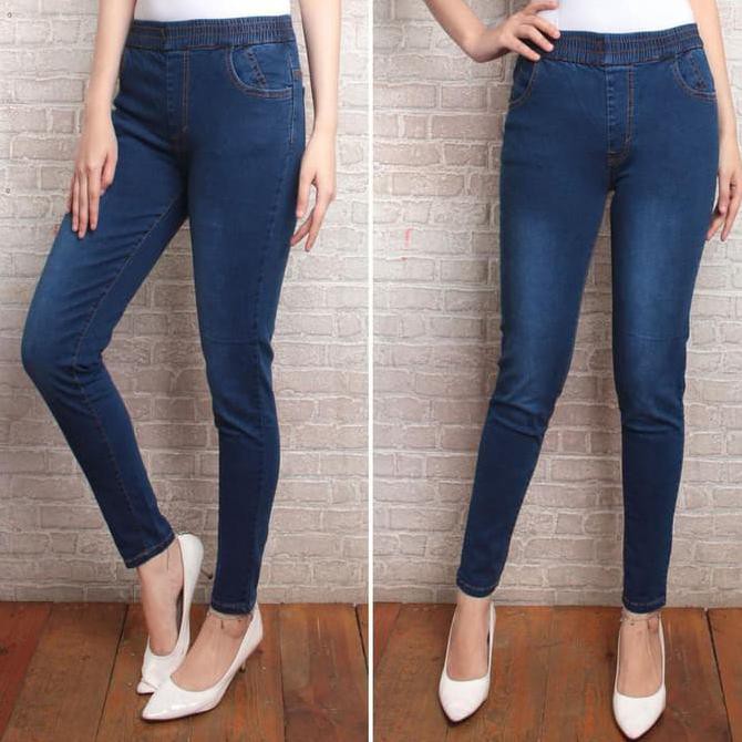 SALE PROMO Jeans wanita jeging - celana panjang wanita jeging bahan melar BARANG MODERN