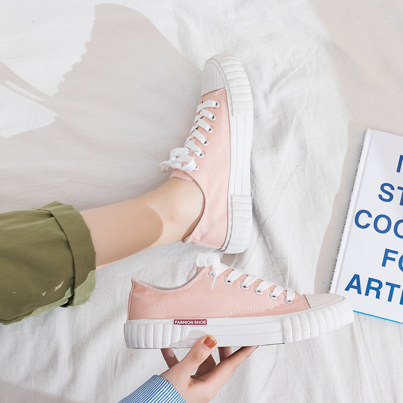 Favorite &quot;FREE BOX&quot; (Size 37 - 41) Sepatu Sneakers Pria/Wanita Korea Sneakers Kanvas Sepatu Cassual Stylish 9080