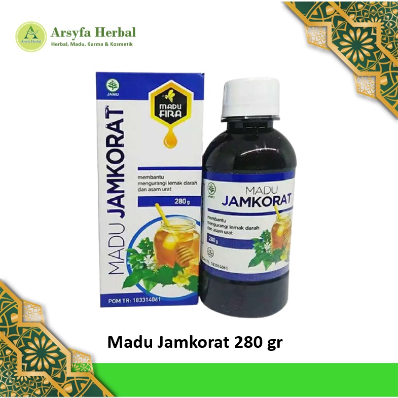 Jual MADU JAMKORAT 280 G, OBAT KOLESTROL & OBAT ASAM URAT (BISA COD ...